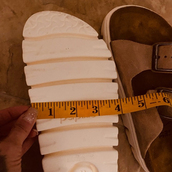 BIRKENSTOCK PAPILLO Arizona Chunky warm sand | EU 37 / US 6-6.5 - Picture 6 of 8